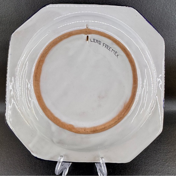 Talavera Mexican Redware Pottery Decorative Wall Plate Sun & Moon Gallery Wall - Picture 5 of 5